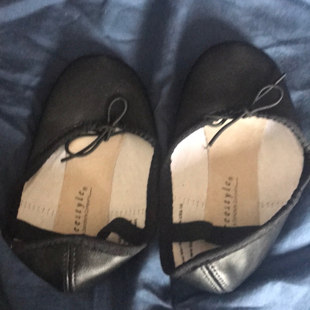 Toddler Black Ballet Shoes